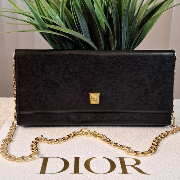 Dior Double Flap Leather Wallet - Picture 14 of 14